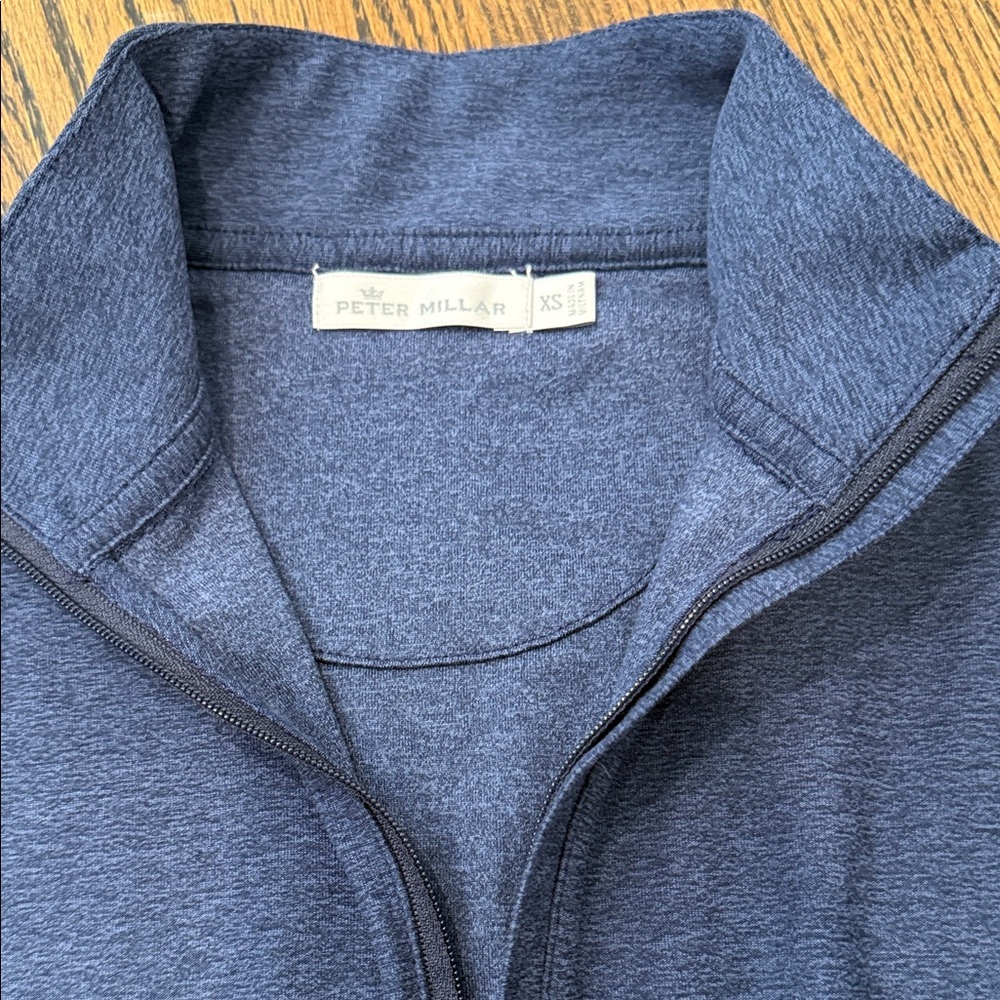 Peter Millar Navy Half-Zip Pullover - image 2